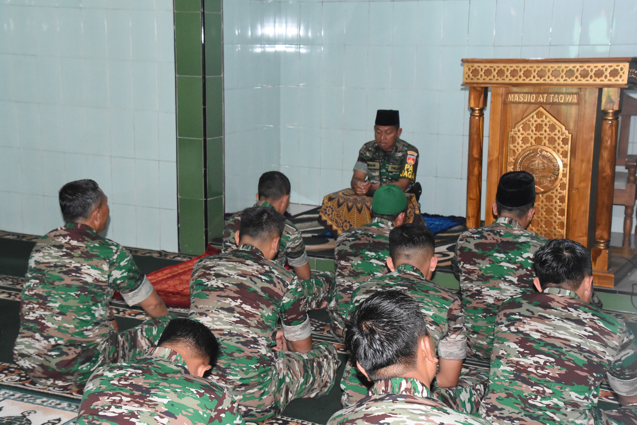 Prajurit Korem 073/Makutarama Gelar Doa Bersama Diakhir Tahun 2022